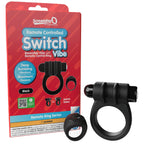 Remote Control Switch Vibe (Black) – Waterproof Rechargeable Double-Sided Vibrating Cock Ring > Cock Ring > Vibrating