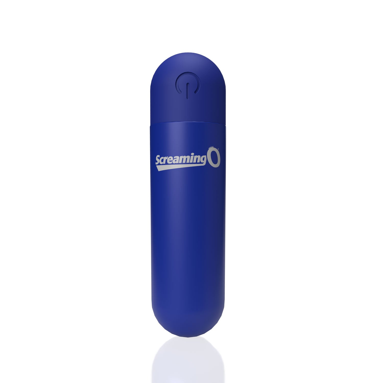 Screaming O Soft Touch Rechargeable Bullet Vibrator Blue Compact 5 Speed Pulse Function BULLETS