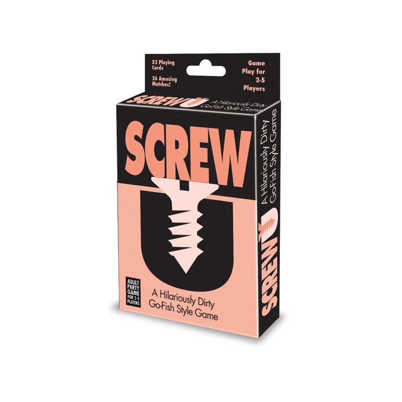 Screw U Card Game - Hilarious Adult Party Fun 2-8 Players > Novelties > Card Games