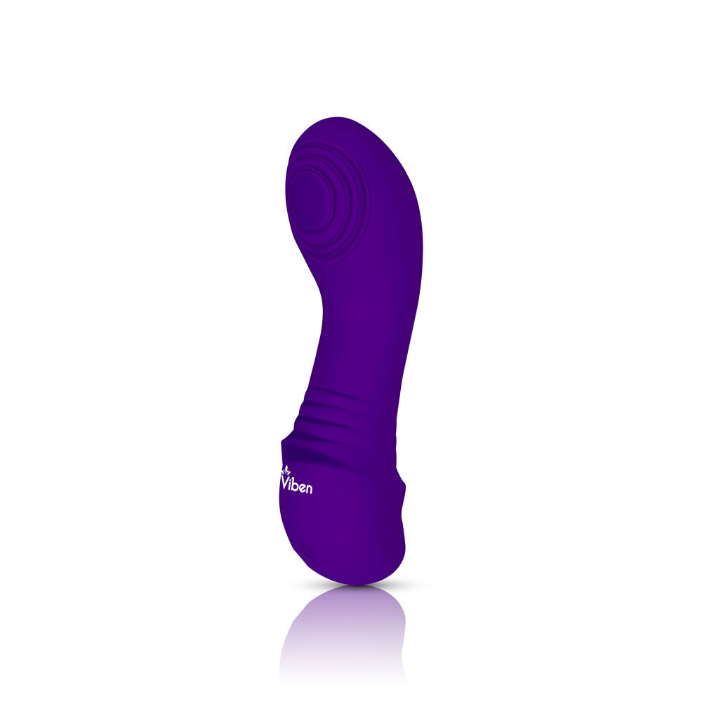 Sebela Mini Thumping G-Spot Vibrator Violet Silicone Toy BULLETS