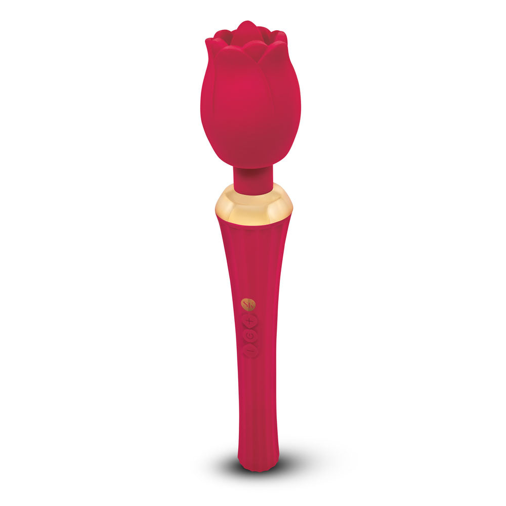 Secret Kisses Rosegasm Rose Wand – Tongue Stimulator Vibrator > Sex Toys For Ladies > Rose Stimulators