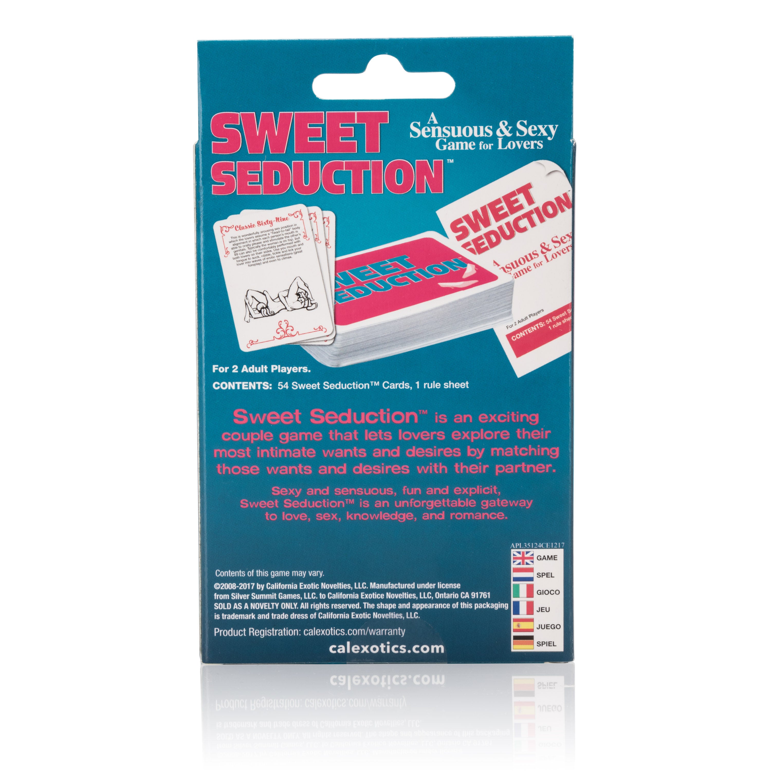 Seduction Game Couples Card Game For Love Romance And Intimacy Games