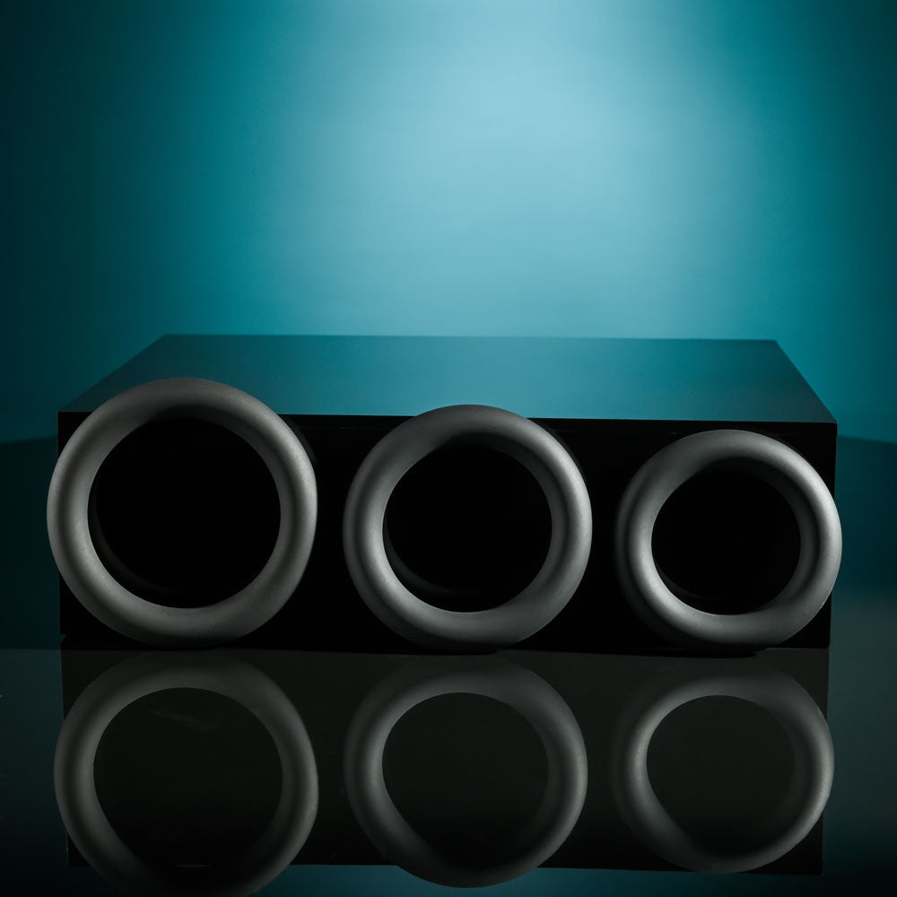 Selopa 3 Ring Circus 3-Piece Silicone Penis Ring Set COCK RING Set