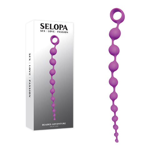 Selopa Beaded Adventure - 35.5 cm Anal Beads in Silicone > Anal Range > Anal Beads