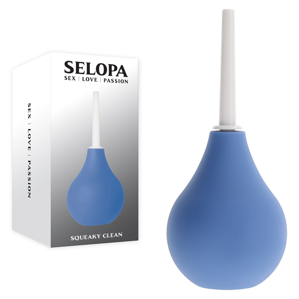 Selopa SQUEAKY CLEAN - Unisex Douche for Gentle Hygiene Douches