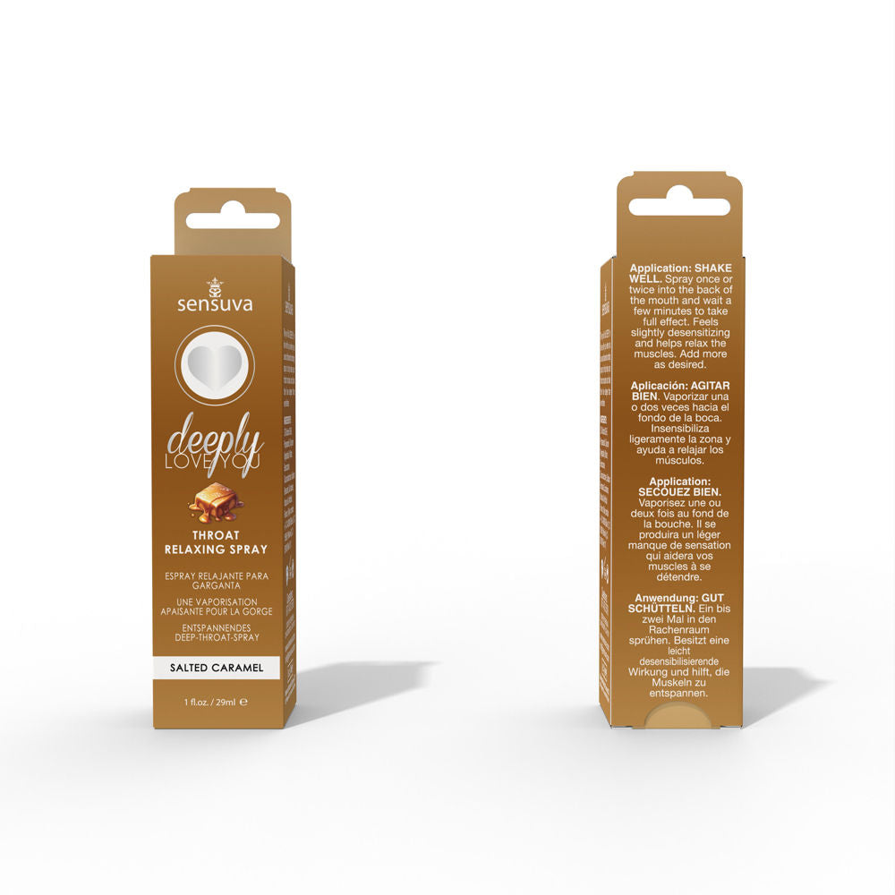 Sensuva Deeply Love You Throat Relaxing Spray Chocolate Coconut > Lube > Oral Gels & Sprays