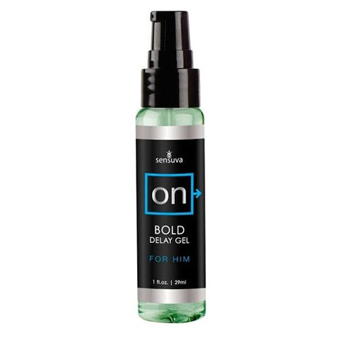 Sensuva On Bold Delay Gel for Him - Desensitizing Intimacy Gel ENHANCERS