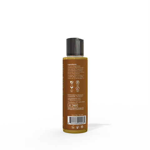Sensuva Sizzle Lips Salted Caramel Warming Edible Gel 125ml Flavoured Lube