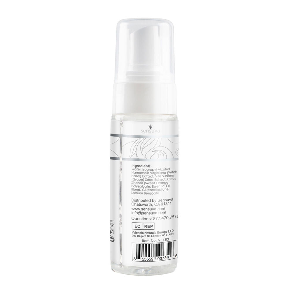 Sensuva Think Clean Thoughts Foaming Toy Cleaner 5.07 Oz > Essentials > Toy Cleaners