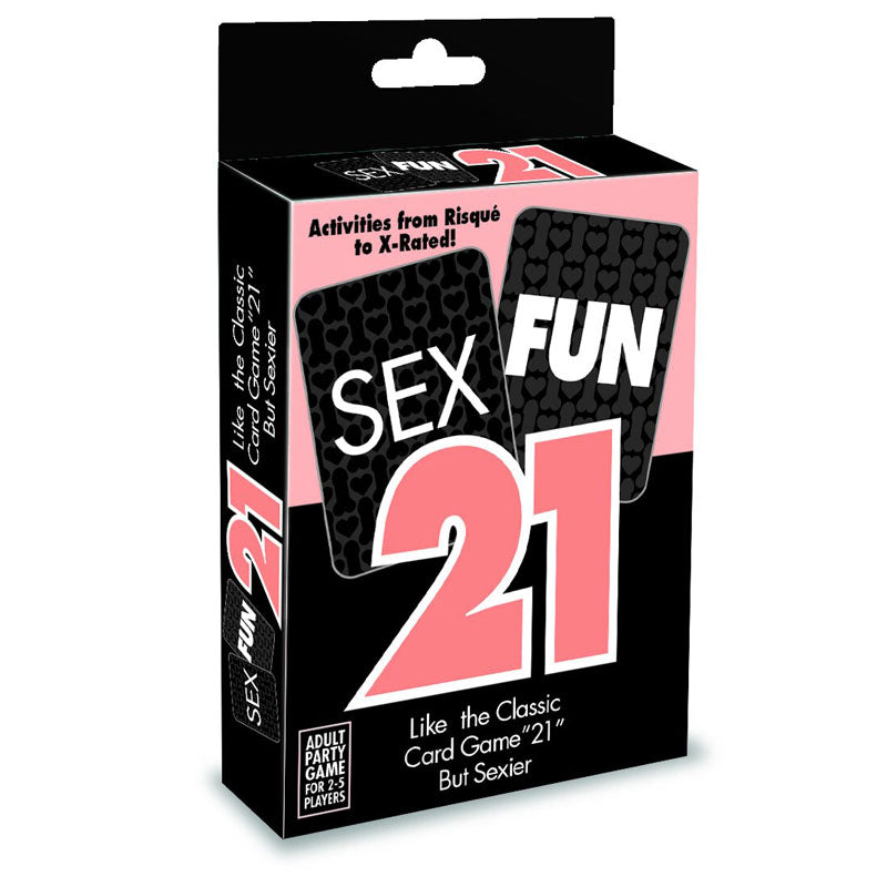 Sex Fun 21 Adult Card Game > Novelties > Card Games