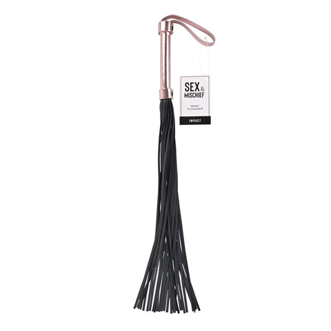 Sex & Mischief Brat Flogger with 30 Falls, 10.1 cm Length Whips & Paddles