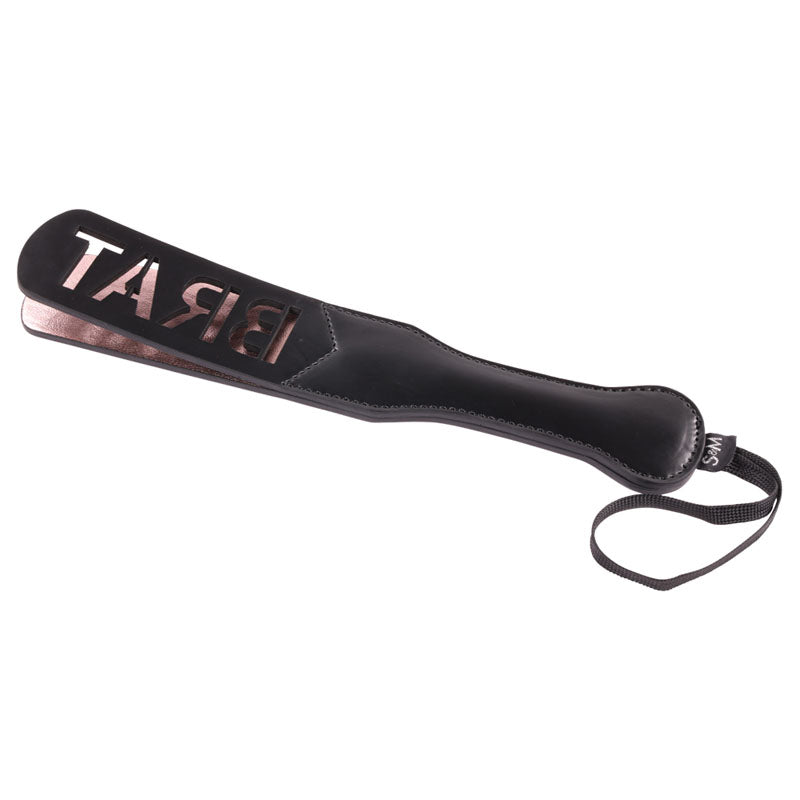 Sex & Mischief Brat Paddle 10.1 cm with Thuddy Impact Whips & Paddles