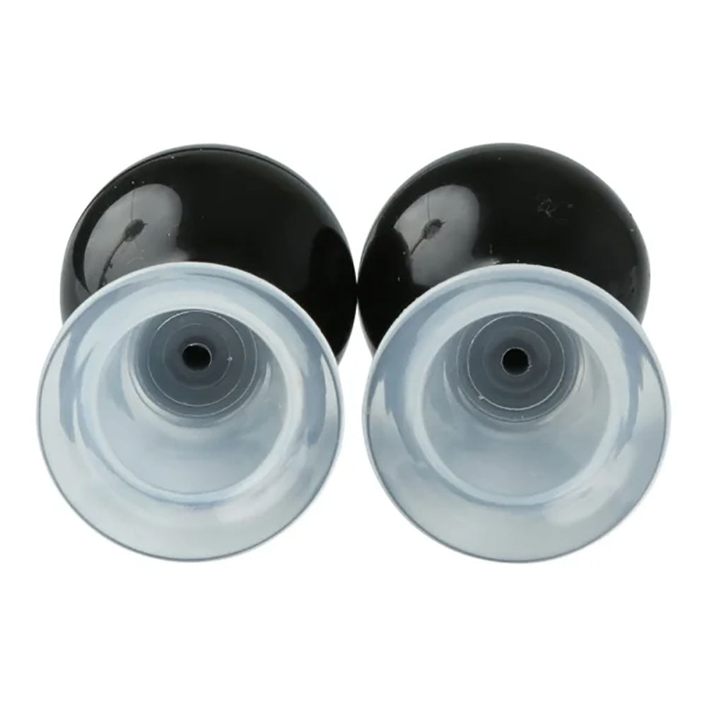Sex & Mischief Nipple Suckers Set of Two with Black Suction Cups and Clear Clips – Nipple Suckers > Sex Toys > Nipple Suckers