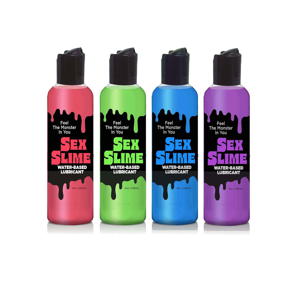 Sex Slime Blue Water Based Lubricant 120ml Bottle > Lube > Speciality Exempt