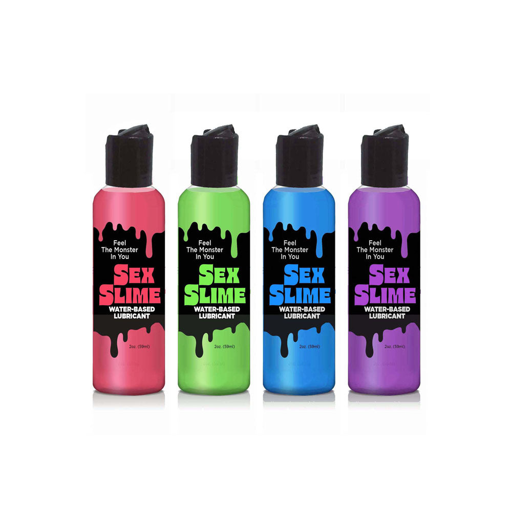 Sex Slime Blue Water Based Lubricant 60ml Bottle > Lube > Speciality Exempt
