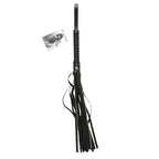 Sex and Mischief Crystal Black Whip – Stylish Accessory Whip > Bondage Gear > Whips & Floggers