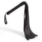 Sex and Mischief Faux Leather Flogger 24 Inches – Sensation Play Accessory > Bondage Gear > Whips & Floggers