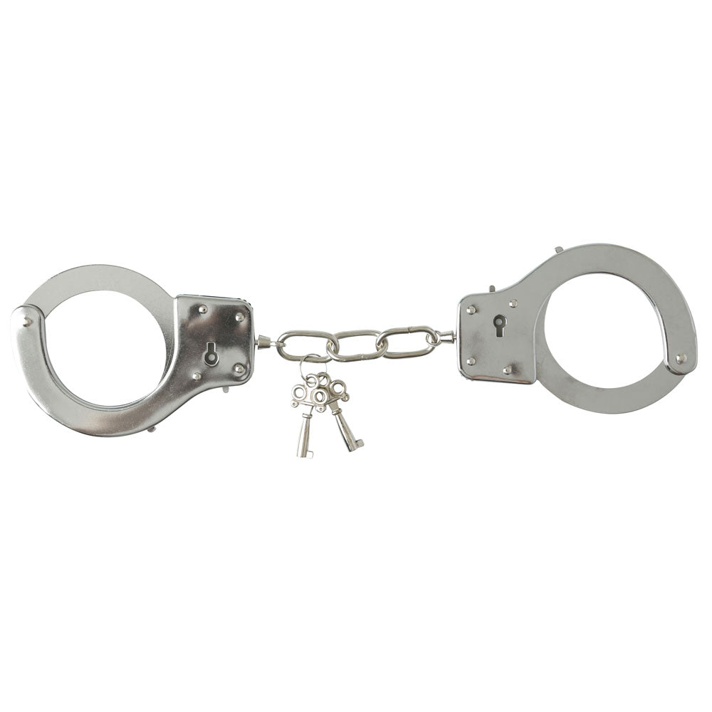 Sex and Mischief Metal Handcuffs for Light Bondage Play > Bondage Gear > Restraints