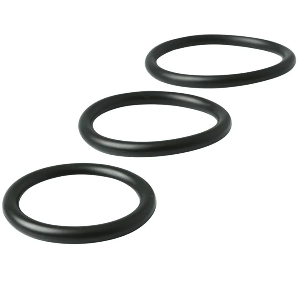 Sex and Mischief Nitrile Cock Ring Set 3 Pack for Enhanced Pleasure COCK RING Set