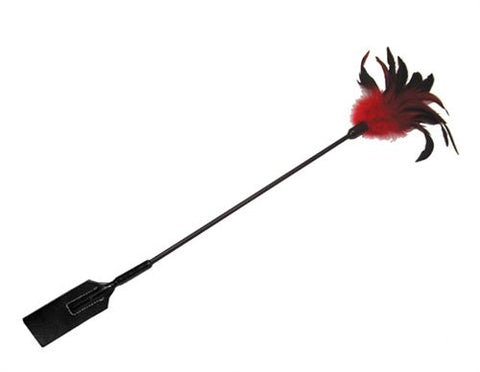 Sex and Mischief Red Feather Slapper Spanker for Adults Whips & Paddles