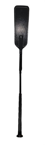 Sex and Mischief Romantic Sting Crop Black Adult Toy Accessory Whips & Paddles