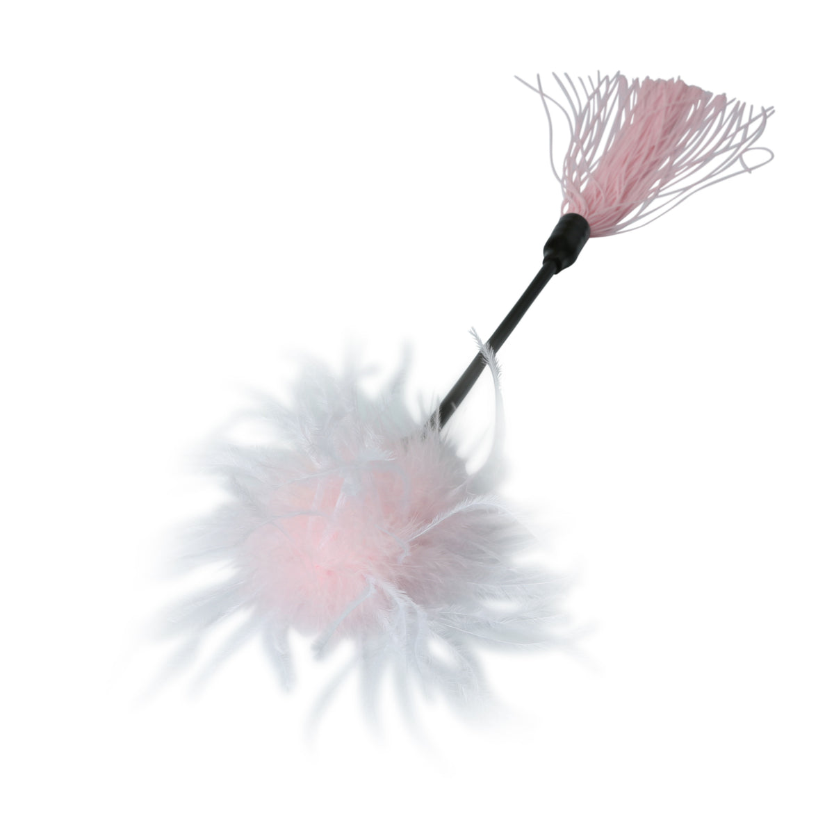 Sex and Mischief Whip and Tickle Feather Tickler - Pink > Bondage Gear > Ticklers