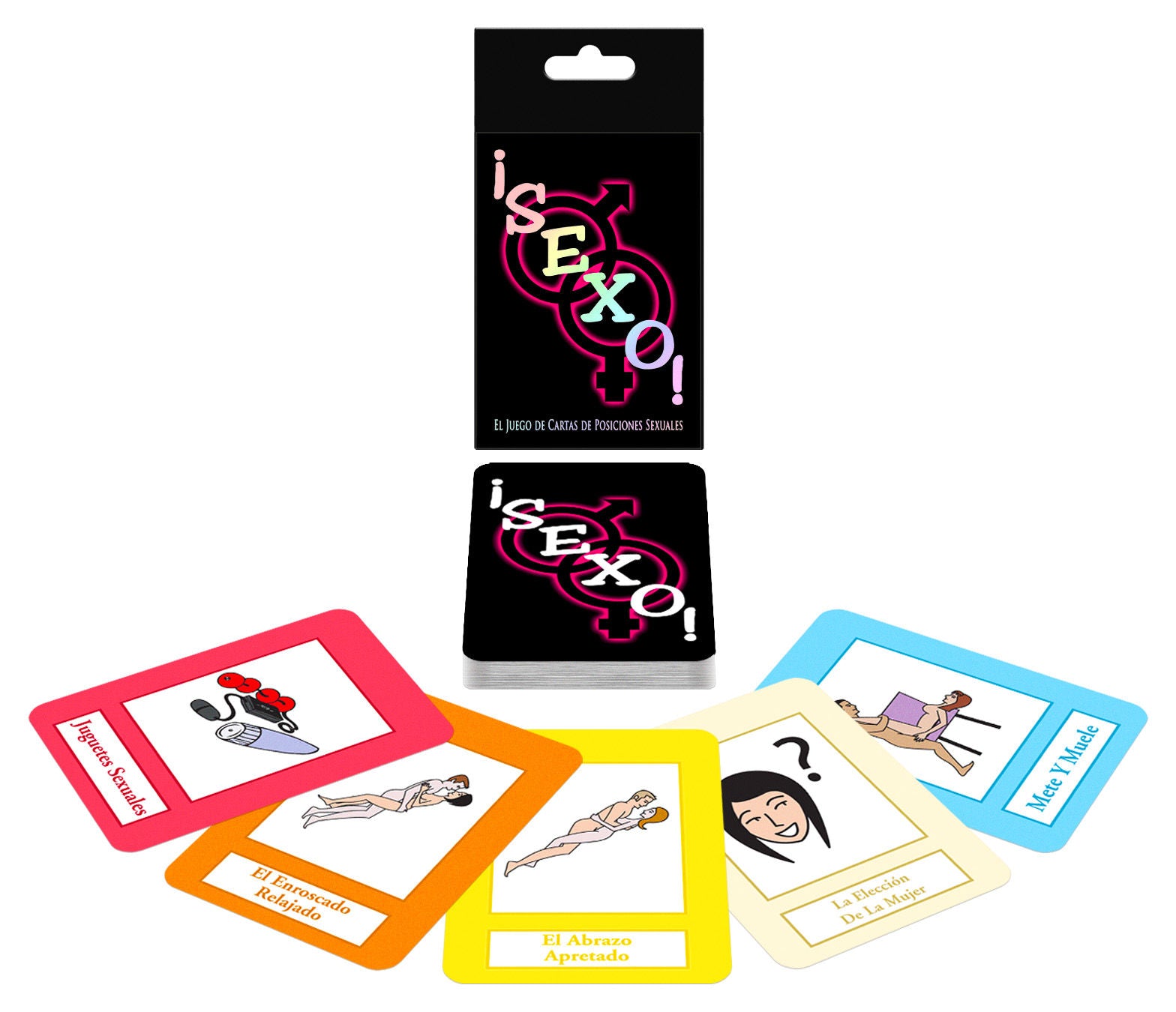 Sexo Card Game for Adults with Erotic Positions and Foreplay Games