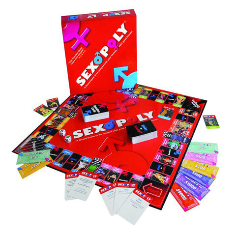 Sexopoly Adult Board Game for Friends Mixing Fun and Pleasure Games