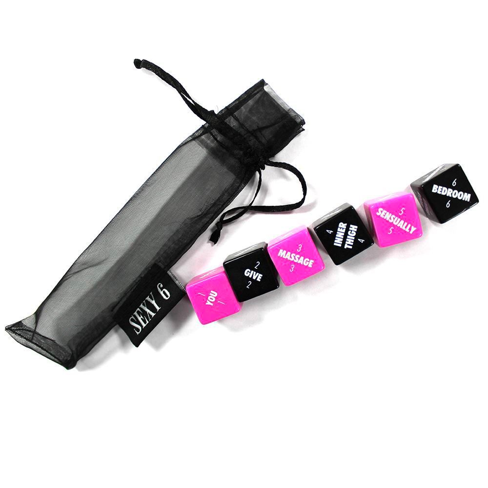 Sexy 6 Dice Foreplay Edition – Foreplay Dice > Novelties > Games