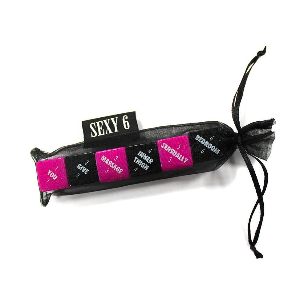 Sexy 6 Dice Foreplay Edition – Foreplay Dice > Novelties > Games