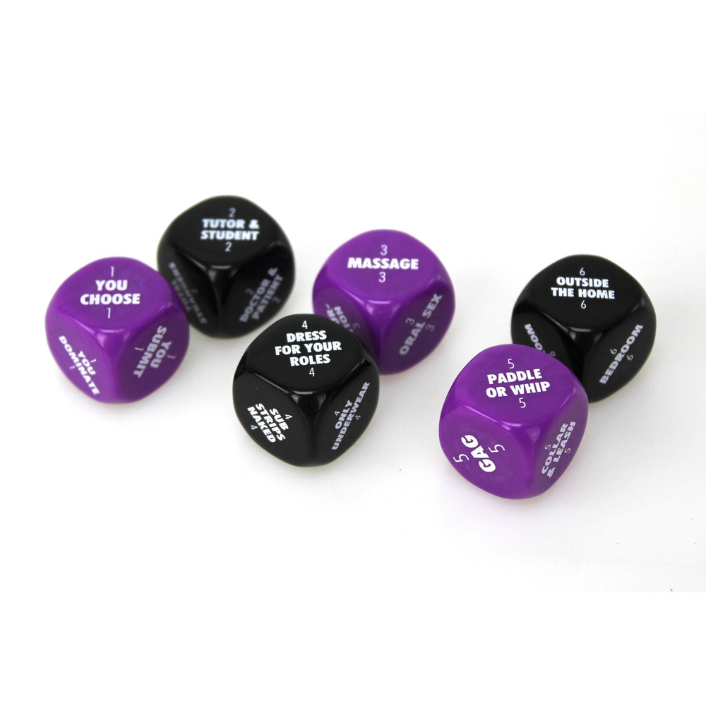 Sexy 6 Dice Kinky Edition – Adult Game > Novelties > Games