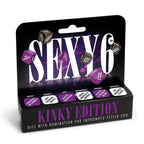 Sexy 6 Dice Kinky Edition – Adult Game > Novelties > Games