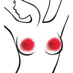 Sexy Af Nipple Couture Marabou Reusable Nipple Pasties > Clothes > Pasties