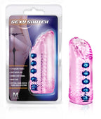 Sexy Pink Masturbator Sleeve with Soft Pleasure Pearls 5.5 Inch > Sex Toys For Men > Masturbators > Manual
