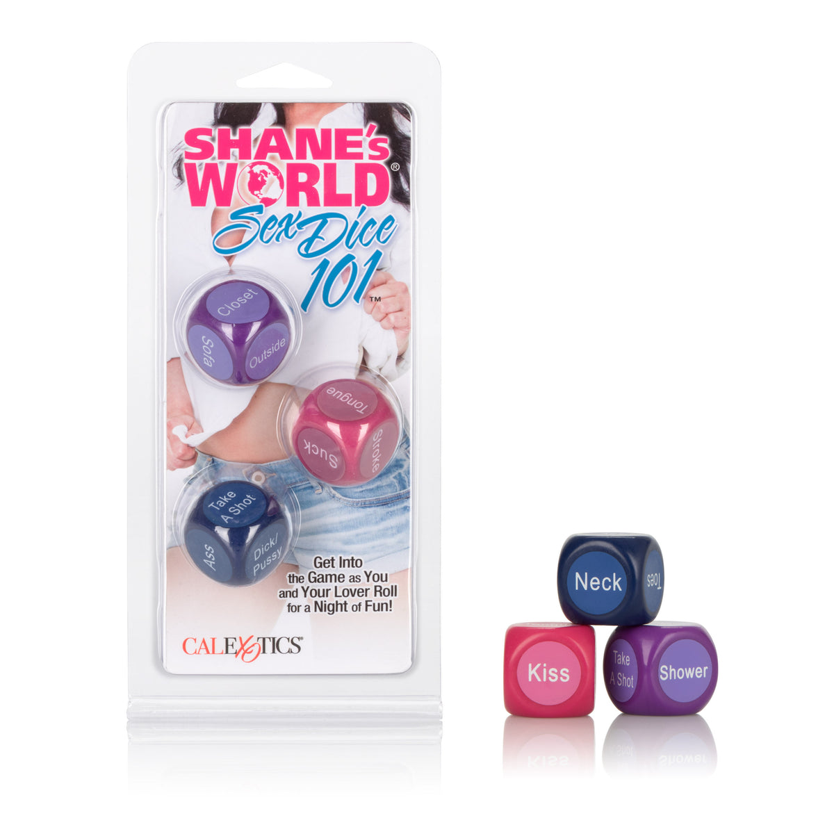 Shanes World Sex Dice 101 Three-Dice Adult Game for Intimate Play > Novelties > Games