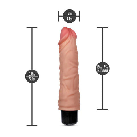 Dr. Skin Dr. Hunt (Beige) – 8.75 Inch Luxury Vibrator > Vibrators > Realistic Vibrators
