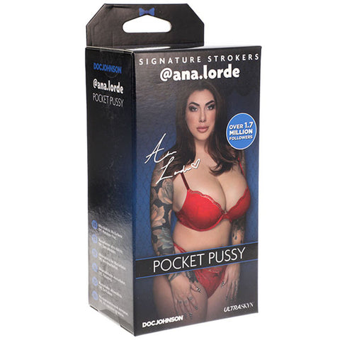 Signature Strokers Girls of Social Media Ana Lorde ULTRASKYN Pocket Pussy Strokers - Celebrity