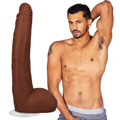 Signature Cocks Alex Jones 11 Inch Ultraskyn Dual Density Cock with Removable Vac-U-Lock Suction Cup Dongs Celebrity