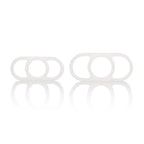 CalExotics Silicone Erection Enhancer Rings Set of Two – Soft Stretchy Male Enhancement Rings > Cock Ring > Sets