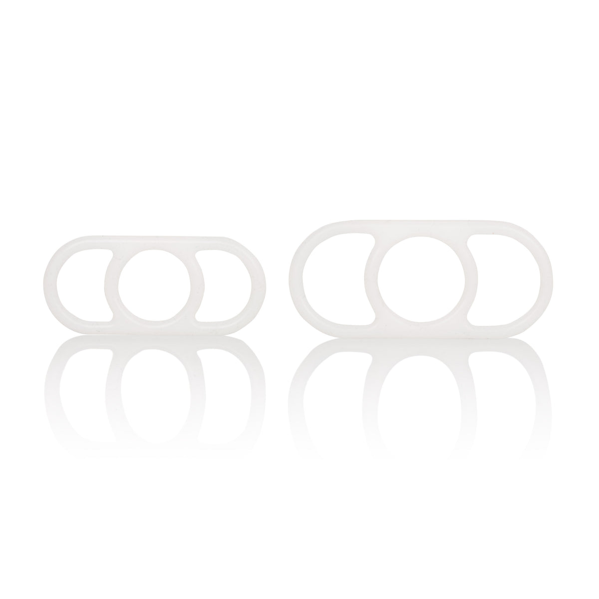 CalExotics Silicone Erection Enhancer Rings Set of Two – Soft Stretchy Male Enhancement Rings > Cock Ring > Sets