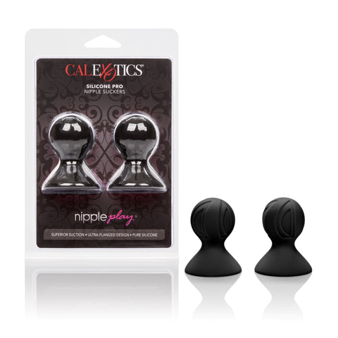 Silicone Pro Nipple Suckers for Intimate Sensual Pleasure Black Nipple Suckers