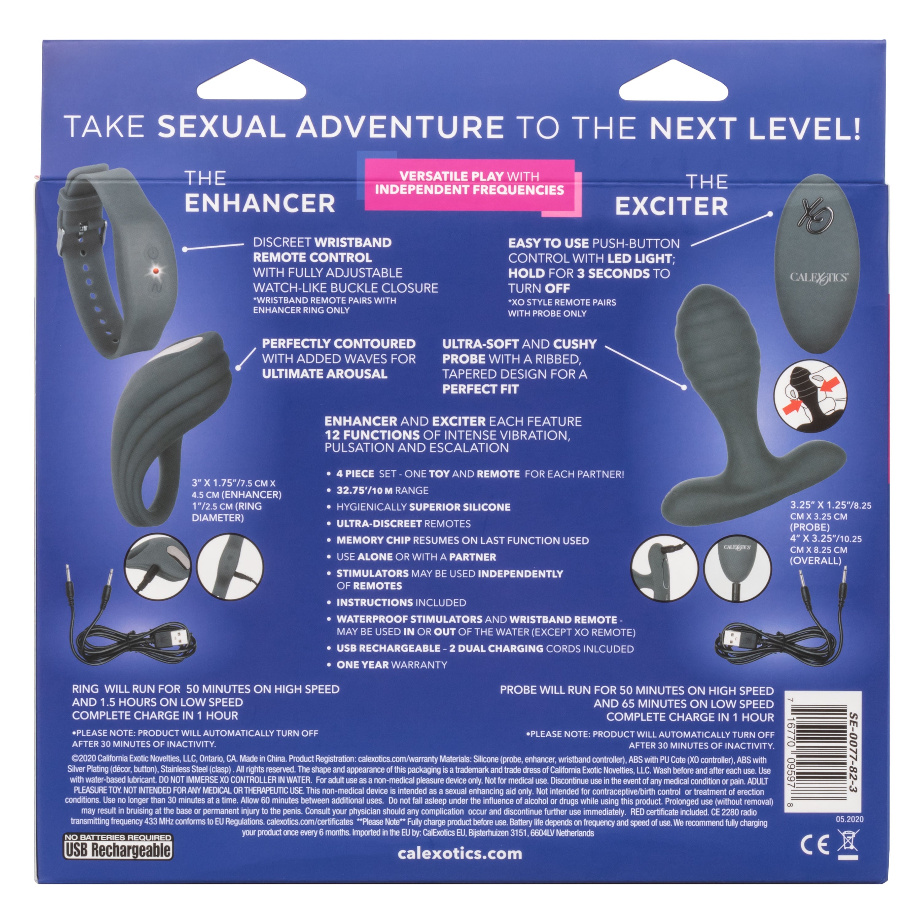Silicone Remote Adventure Set Couples Toy Kit for Adults > Sex Toys > Sex Kits