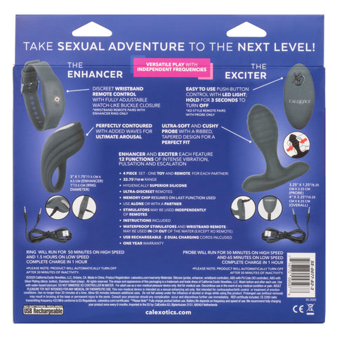 Silicone Remote Adventure Set Couples Toy Kit for Adults > Sex Toys > Sex Kits