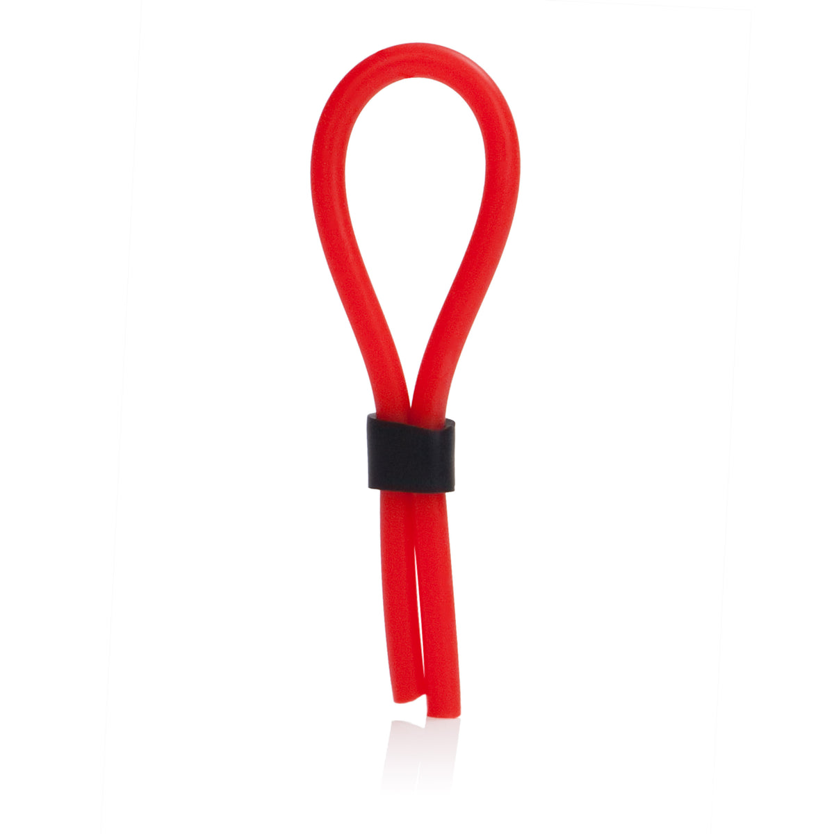 Silicone Stud Lasso Red Adjustable Erection Enhancer 5 Inch Flexible Stretchy Loop > Cock Ring > Adjustable Main image