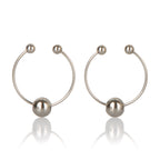 Silver Nipple Jewelry Rings Comfortable Erotic Body Jewelry > Clothes > Body Jewellery (Non Piercing)