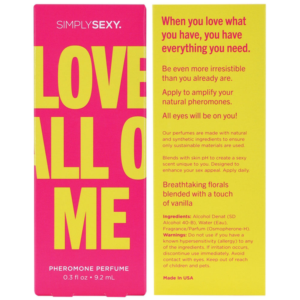 Simply Sexy Love All of Me Pheromone Perfume Eau de Parfum Perfume Spray