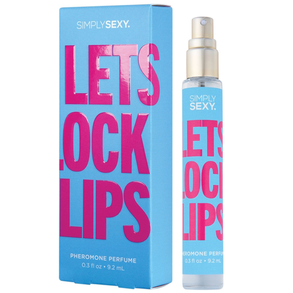 Simply Sexy Pheromone Perfume Lets Lock Lips 0.3 Oz Intimacy Fragrance Mist
