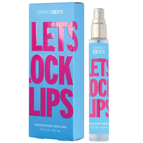 Simply Sexy Pheromone Perfume Lets Lock Lips 0.3 Oz Intimacy Fragrance Mist