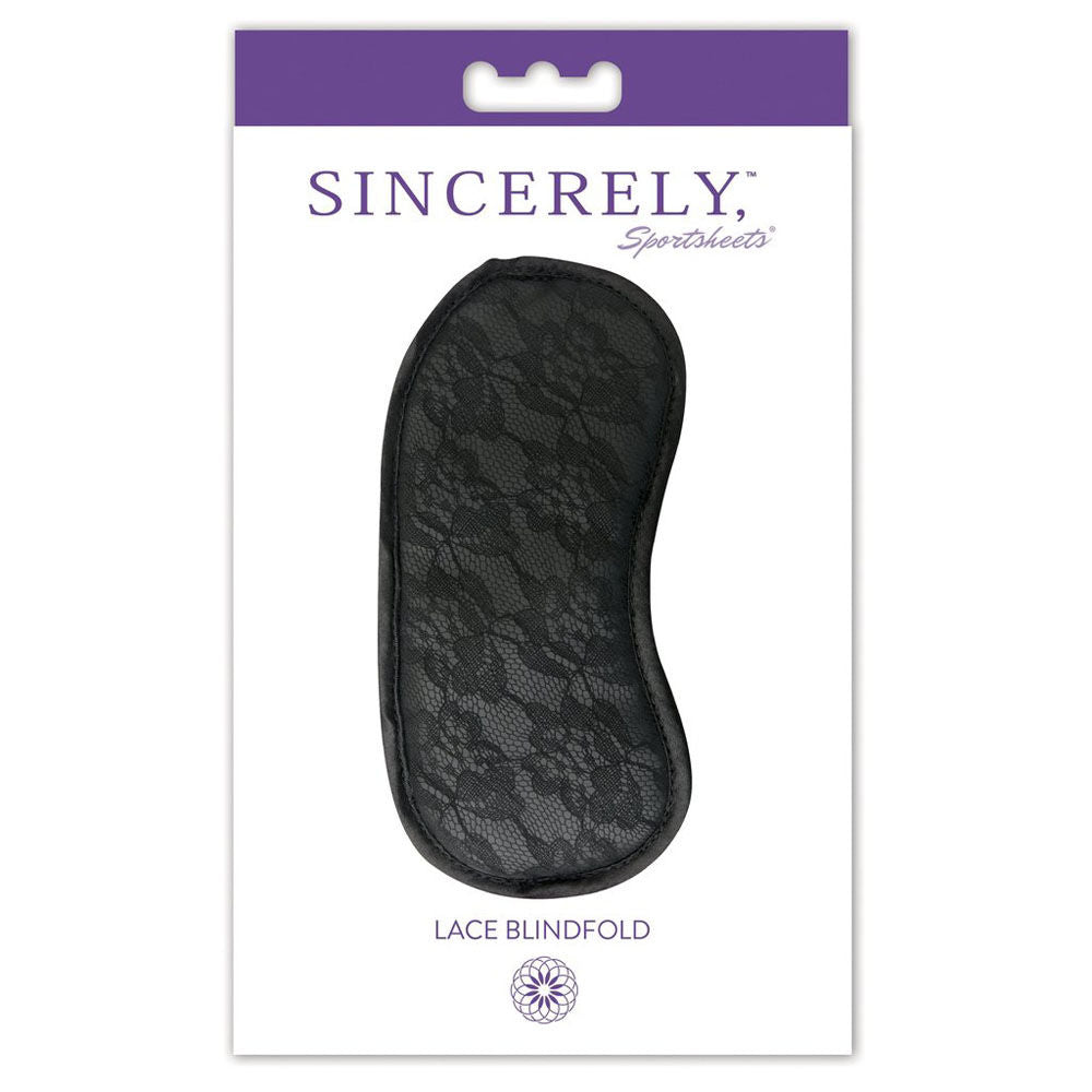 Sincerely Lace Blindfold with Soft Straps > Bondage Gear > Blindfolds