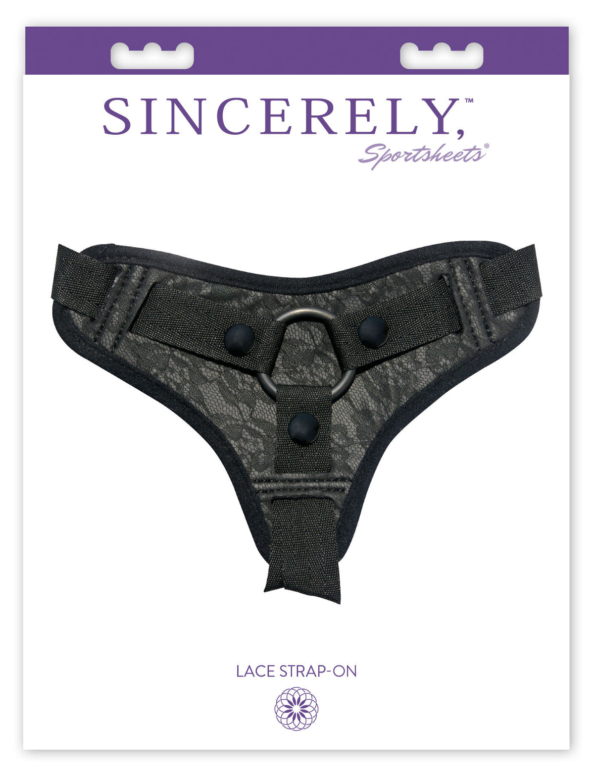 Sportsheets Sincerely Lace Strap-On Harness – Adjustable Fit Up to 60 Inches Strap-On Harness > Dildos > Strap On Harnesses